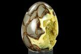 Calcite Crystal Filled Septarian Geode Egg - Utah #167882-2